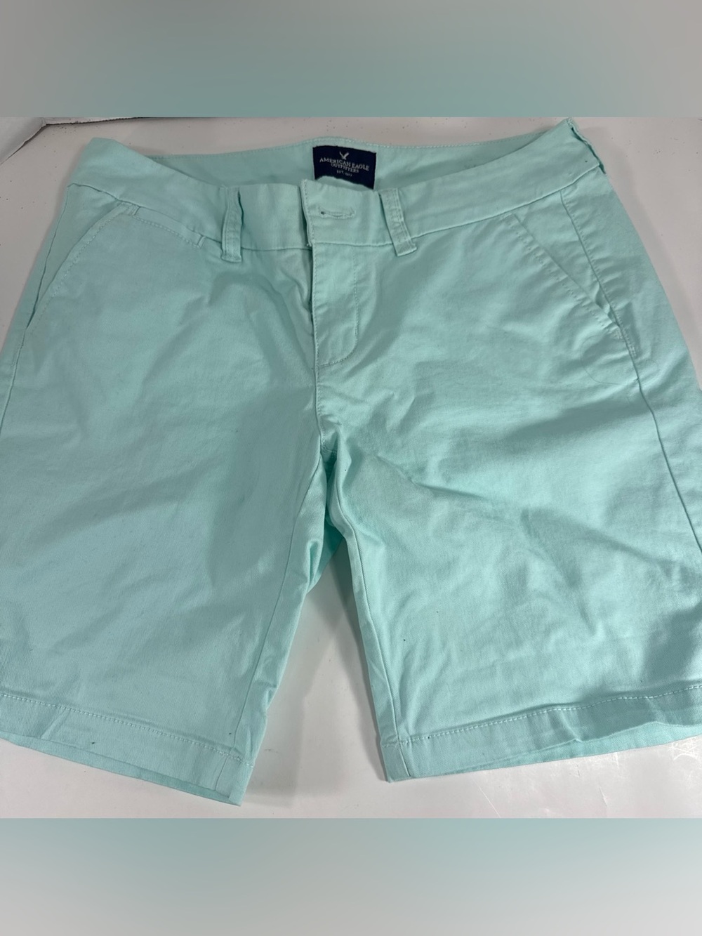 American Eagle Outfitters Mint Chino Shorts - Women
